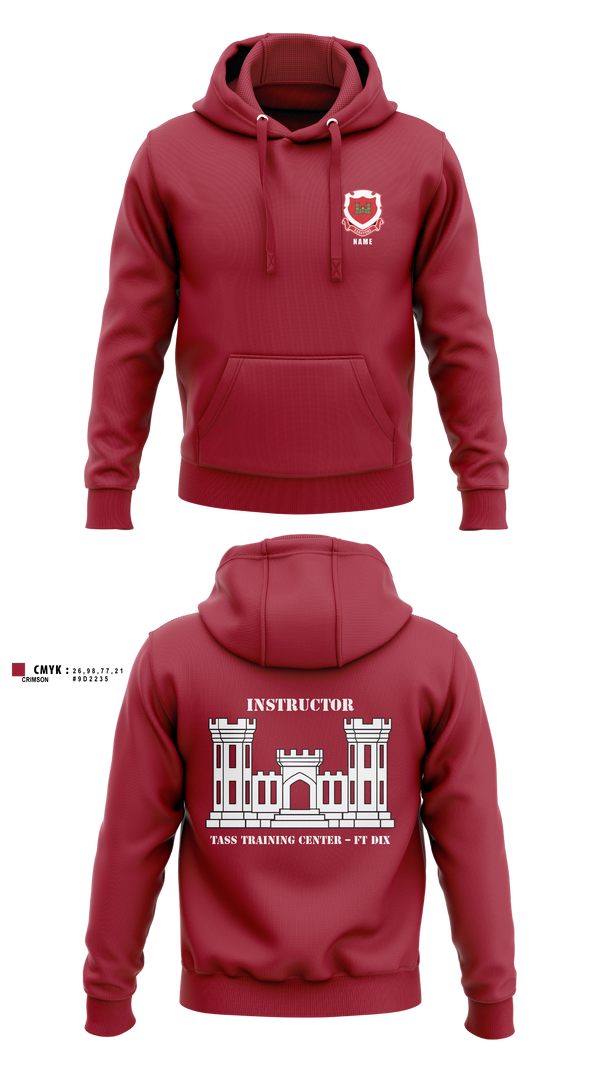 Hoodie, 80th TC, TTC-Dix, Army, Teamtime, Team time, sublimation, custom sports apparel, team uniforms, spirit wear, spiritwear, sports uniforms, custom shirts, team store, custom team store, fundraiser sports, apparel fundraiser