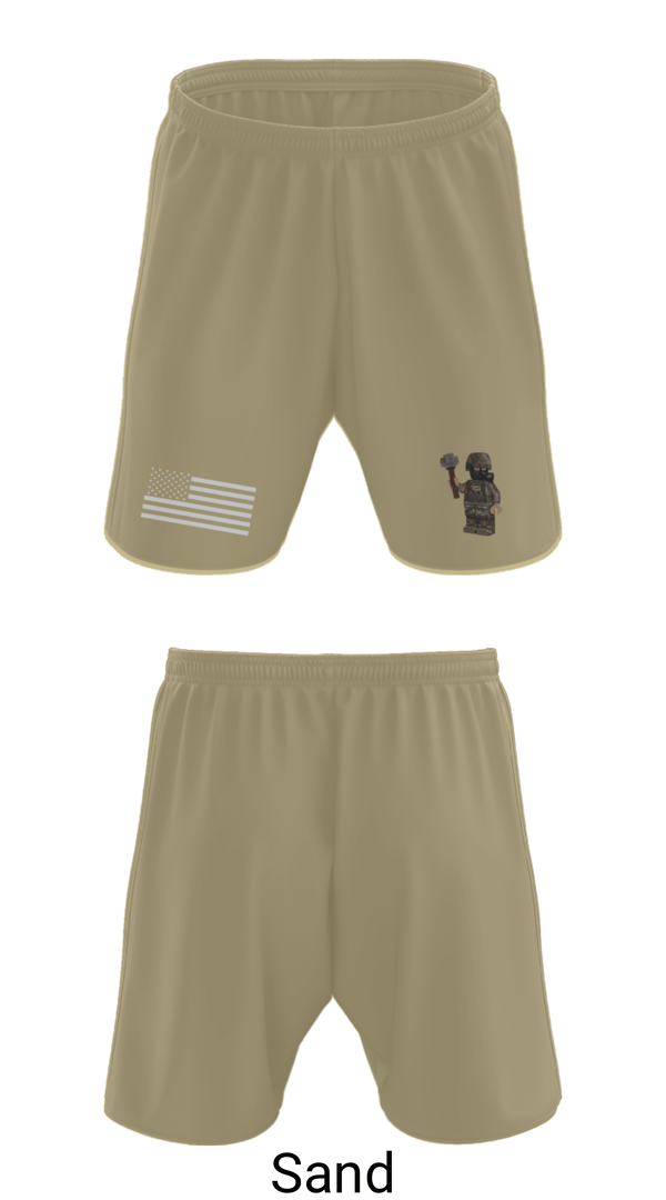 Athletic Shorts With Pockets, CRT 1, Army, Teamtime, Team time, sublimation, custom sports apparel, team uniforms, spirit wear, spiritwear, sports uniforms, custom shirts, team store, custom team store, fundraiser sports, apparel fundraiser