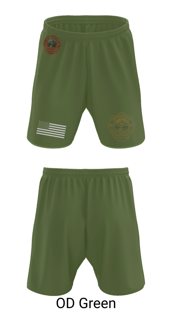 Athletic Shorts With Pockets, Simmonsville VFD, , Teamtime, Team time, sublimation, custom sports apparel, team uniforms, spirit wear, spiritwear, sports uniforms, custom shirts, team store, custom team store, fundraiser sports, apparel fundraiser
