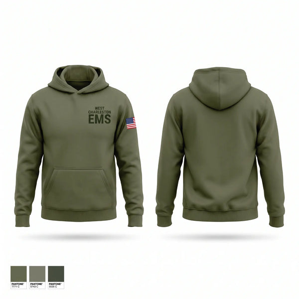 Hoodie, west charleston EMS, EMS/EMT, Teamtime, Team time, sublimation, custom sports apparel, team uniforms, spirit wear, spiritwear, sports uniforms, custom shirts, team store, custom team store, fundraiser sports, apparel fundraiser