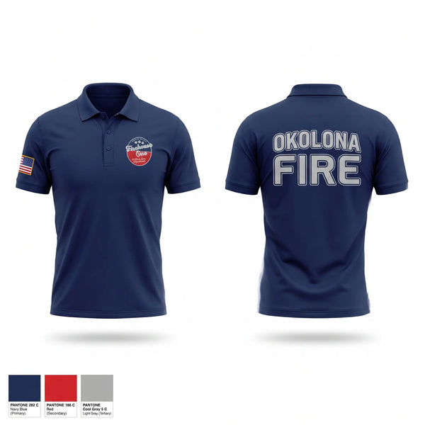 Short Sleeve Performance Polo, Station 76, Fire Department, Teamtime, Team time, sublimation, custom sports apparel, team uniforms, spirit wear, spiritwear, sports uniforms, custom shirts, team store, custom team store, fundraiser sports, apparel fundraiser