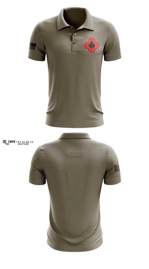 Short Sleeve Performance Polo, 143rd RSG (TF INTEGRATOR), Army, Teamtime, Team time, sublimation, custom sports apparel, team uniforms, spirit wear, spiritwear, sports uniforms, custom shirts, team store, custom team store, fundraiser sports, apparel fundraiser