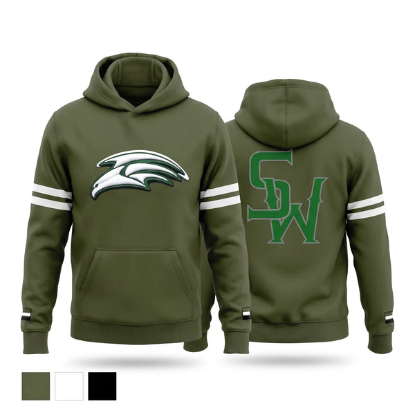 Hoodie, SoWal Hawks, Baseball, Teamtime, Team time, sublimation, custom sports apparel, team uniforms, spirit wear, spiritwear, sports uniforms, custom shirts, team store, custom team store, fundraiser sports, apparel fundraiser