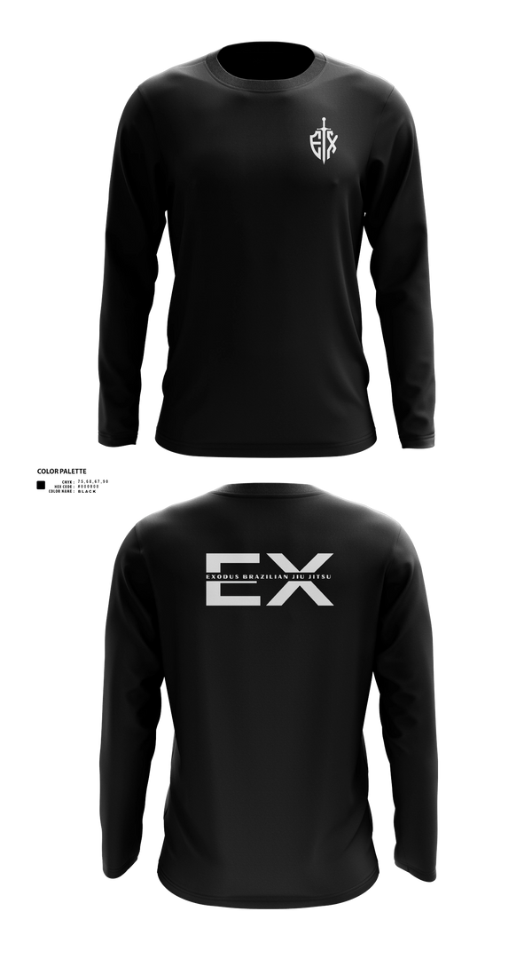 Long Sleeve Performance Shirt, Exodus, , Teamtime, Team time, sublimation, custom sports apparel, team uniforms, spirit wear, spiritwear, sports uniforms, custom shirts, team store, custom team store, fundraiser sports, apparel fundraiser