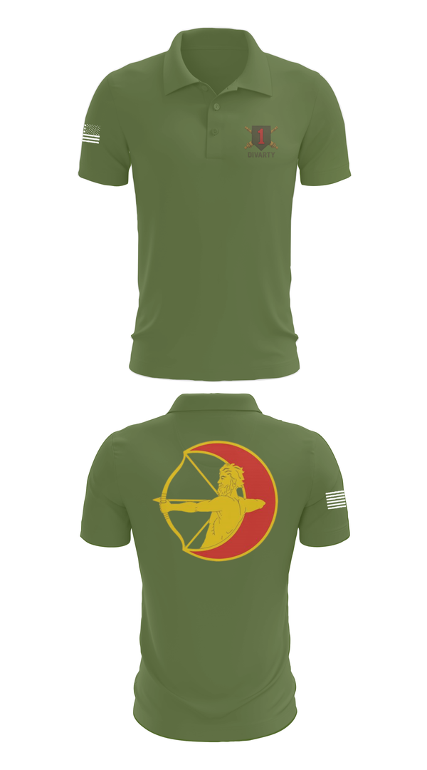 Short Sleeve Performance Polo, 1ID DIVARTY, , Teamtime, Team time, sublimation, custom sports apparel, team uniforms, spirit wear, spiritwear, sports uniforms, custom shirts, team store, custom team store, fundraiser sports, apparel fundraiser