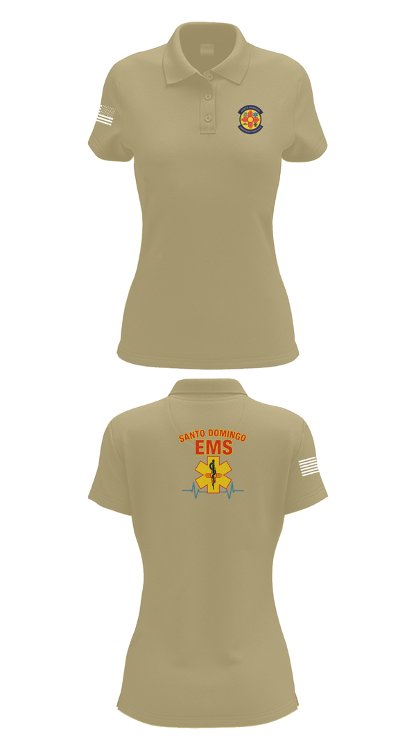 Womens Short Sleeve Performance Polo, SDEMS, , Teamtime, Team time, sublimation, custom sports apparel, team uniforms, spirit wear, spiritwear, sports uniforms, custom shirts, team store, custom team store, fundraiser sports, apparel fundraiser