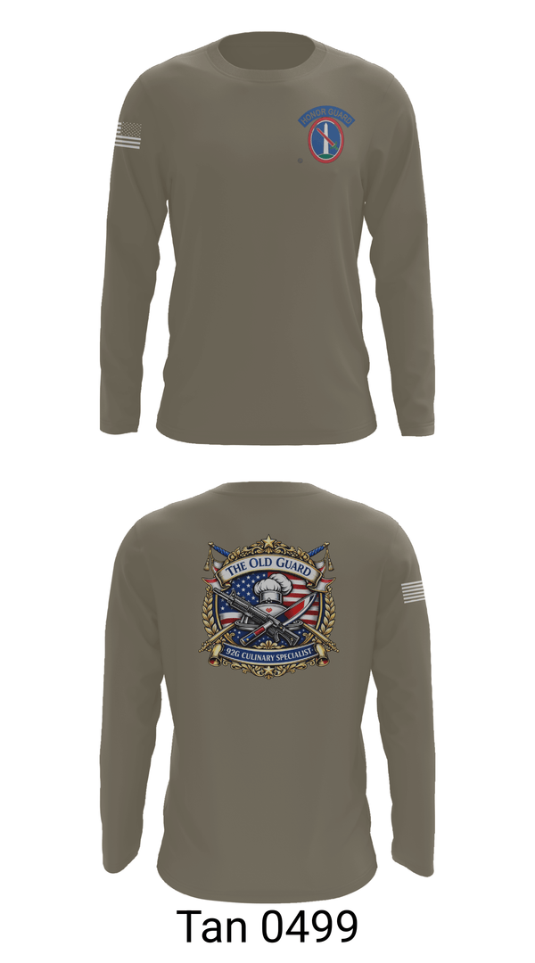 Long Sleeve Performance Shirt, 529th 4-3 Battalion The Old Guard, Army, Teamtime, Team time, sublimation, custom sports apparel, team uniforms, spirit wear, spiritwear, sports uniforms, custom shirts, team store, custom team store, fundraiser sports, apparel fundraiser
