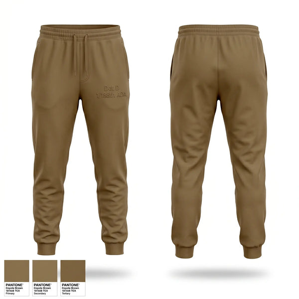 Sweatpants, Det. D. 1-188th ADA, National Guard, Teamtime, Team time, sublimation, custom sports apparel, team uniforms, spirit wear, spiritwear, sports uniforms, custom shirts, team store, custom team store, fundraiser sports, apparel fundraiser