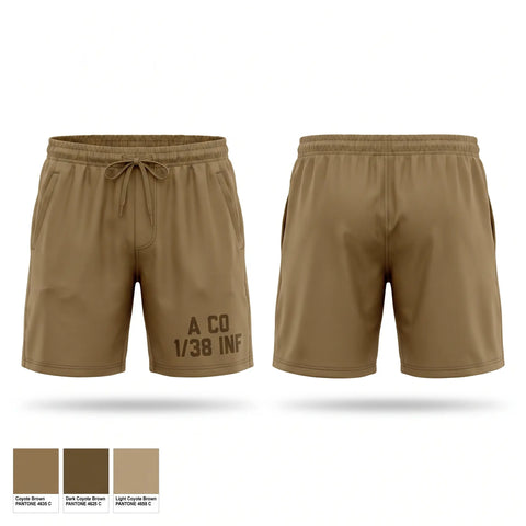 Athletic Shorts With Pockets, A co 1/38 inf, Army, Teamtime, Team time, sublimation, custom sports apparel, team uniforms, spirit wear, spiritwear, sports uniforms, custom shirts, team store, custom team store, fundraiser sports, apparel fundraiser