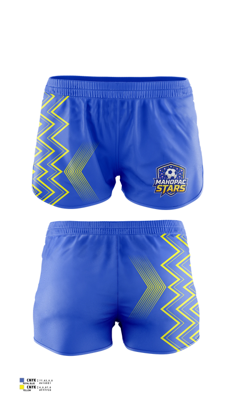 Womens Shorts, Stars, Women's Soccer, Teamtime, Team time, sublimation, custom sports apparel, team uniforms, spirit wear, spiritwear, sports uniforms, custom shirts, team store, custom team store, fundraiser sports, apparel fundraiser