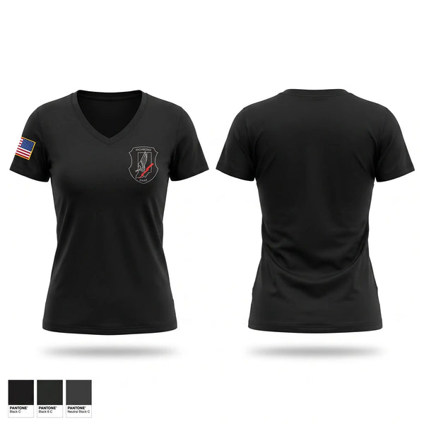 Womens Short Sleeve Vneck Shirt, Richmond SWAT, Police, Teamtime, Team time, sublimation, custom sports apparel, team uniforms, spirit wear, spiritwear, sports uniforms, custom shirts, team store, custom team store, fundraiser sports, apparel fundraiser