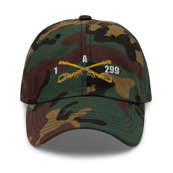 A Troop, 1st squadron-299th Calvary Regiment 70291790 Classic Dad Hat | Yupoong 6245CM