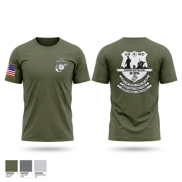 Short Sleeve Performance Shirt, 2nd Battalion, 25th Marines, Marines, Teamtime, Team time, sublimation, custom sports apparel, team uniforms, spirit wear, spiritwear, sports uniforms, custom shirts, team store, custom team store, fundraiser sports, apparel fundraiser