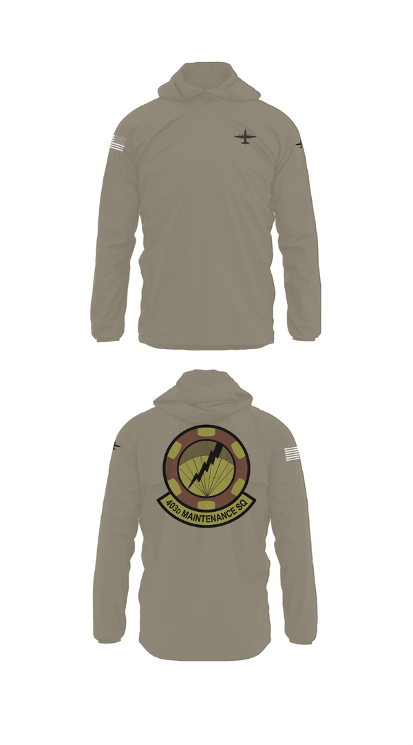 Windbreaker, 403 Maintenance Sqd, Air Force, Teamtime, Team time, sublimation, custom sports apparel, team uniforms, spirit wear, spiritwear, sports uniforms, custom shirts, team store, custom team store, fundraiser sports, apparel fundraiser