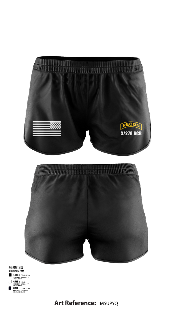 Ranger Panties, Scout plt HHT 3/278 ACR, , Teamtime, Team time, sublimation, custom sports apparel, team uniforms, spirit wear, spiritwear, sports uniforms, custom shirts, team store, custom team store, fundraiser sports, apparel fundraiser