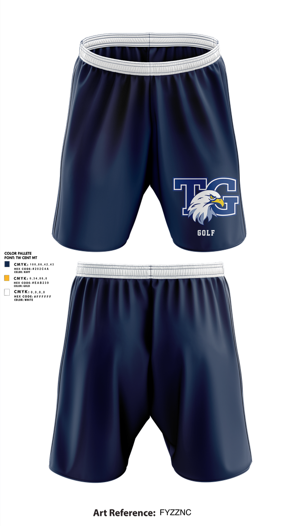 Athletic Shorts With Pockets, Totino-Grace Golf, Golf, Teamtime, Team time, sublimation, custom sports apparel, team uniforms, spirit wear, spiritwear, sports uniforms, custom shirts, team store, custom team store, fundraiser sports, apparel fundraiser