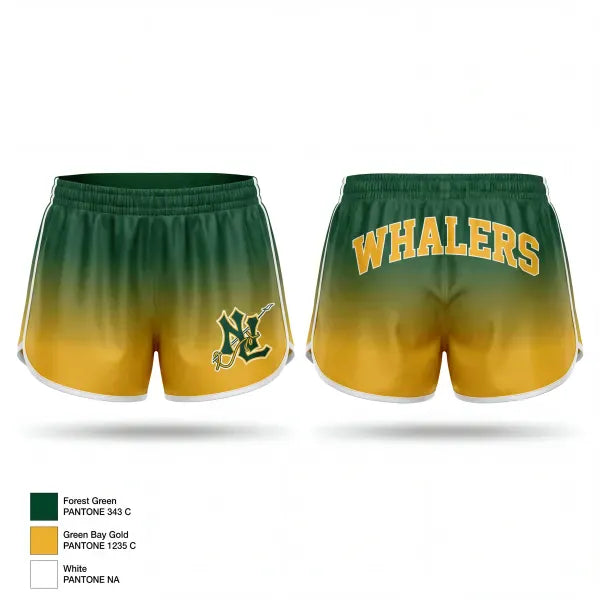 Womens Shorts, Whalers, Wrestling, Teamtime, Team time, sublimation, custom sports apparel, team uniforms, spirit wear, spiritwear, sports uniforms, custom shirts, team store, custom team store, fundraiser sports, apparel fundraiser