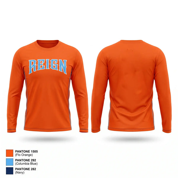 Long Sleeve Performance Shirt, NoVA Reign Fastipitch, Softball, Teamtime, Team time, sublimation, custom sports apparel, team uniforms, spirit wear, spiritwear, sports uniforms, custom shirts, team store, custom team store, fundraiser sports, apparel fundraiser