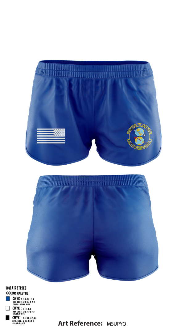 Ranger Panties, 608 ACOMS, Air Force, Teamtime, Team time, sublimation, custom sports apparel, team uniforms, spirit wear, spiritwear, sports uniforms, custom shirts, team store, custom team store, fundraiser sports, apparel fundraiser