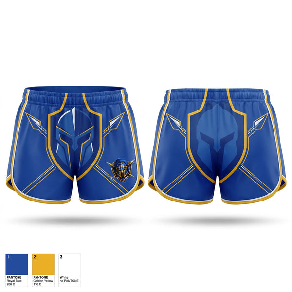 Womens Shorts, Sandusky Spartans, Men's Soccer, Teamtime, Team time, sublimation, custom sports apparel, team uniforms, spirit wear, spiritwear, sports uniforms, custom shirts, team store, custom team store, fundraiser sports, apparel fundraiser