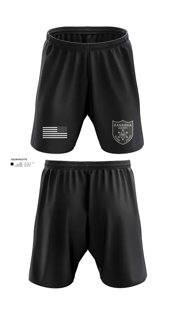 Athletic Shorts With Pockets, Kanawha Sheriff Bomb Squad, Police, Teamtime, Team time, sublimation, custom sports apparel, team uniforms, spirit wear, spiritwear, sports uniforms, custom shirts, team store, custom team store, fundraiser sports, apparel fundraiser