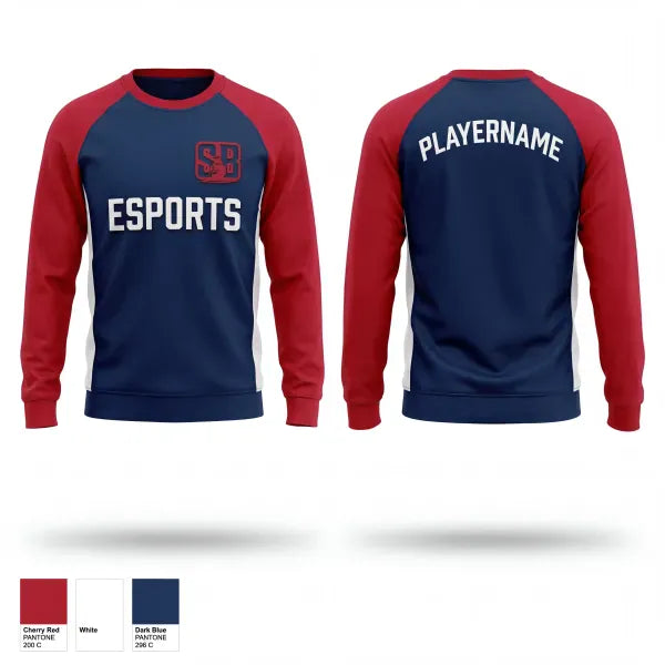 Crew Neck Sweatshirt, Sturgeon Bay High School, E-Sports, Teamtime, Team time, sublimation, custom sports apparel, team uniforms, spirit wear, spiritwear, sports uniforms, custom shirts, team store, custom team store, fundraiser sports, apparel fundraiser