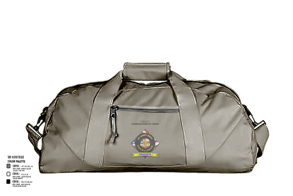 Duffle Bag, University of Toledo Army Marksmanship Unit, Army, Teamtime, Team time, sublimation, custom sports apparel, team uniforms, spirit wear, spiritwear, sports uniforms, custom shirts, team store, custom team store, fundraiser sports, apparel fundraiser