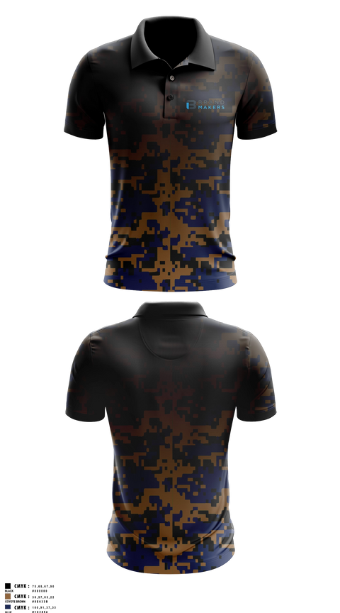 Short Sleeve Performance Polo, Brand Makers, , Teamtime, Team time, sublimation, custom sports apparel, team uniforms, spirit wear, spiritwear, sports uniforms, custom shirts, team store, custom team store, fundraiser sports, apparel fundraiser