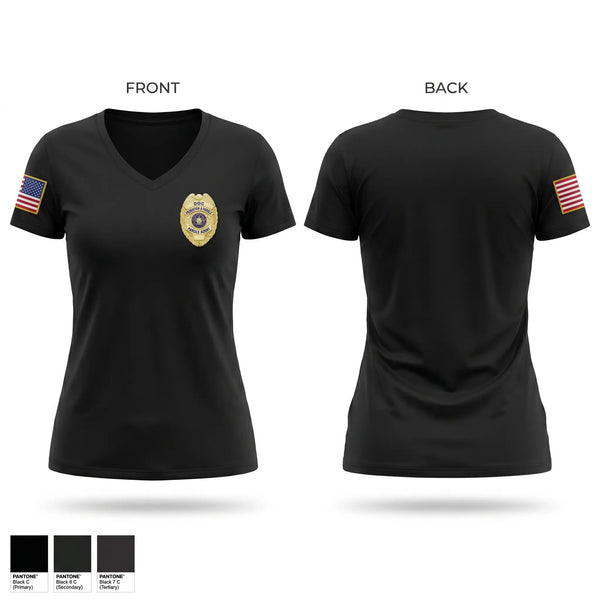 Womens Short Sleeve Vneck Shirt, Pennsylvania State Parole, Police, Teamtime, Team time, sublimation, custom sports apparel, team uniforms, spirit wear, spiritwear, sports uniforms, custom shirts, team store, custom team store, fundraiser sports, apparel fundraiser