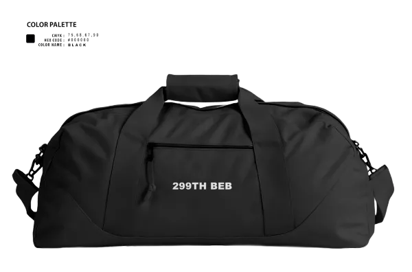 Duffle Bag, 299th BEB, Army, Teamtime, Team time, sublimation, custom sports apparel, team uniforms, spirit wear, spiritwear, sports uniforms, custom shirts, team store, custom team store, fundraiser sports, apparel fundraiser