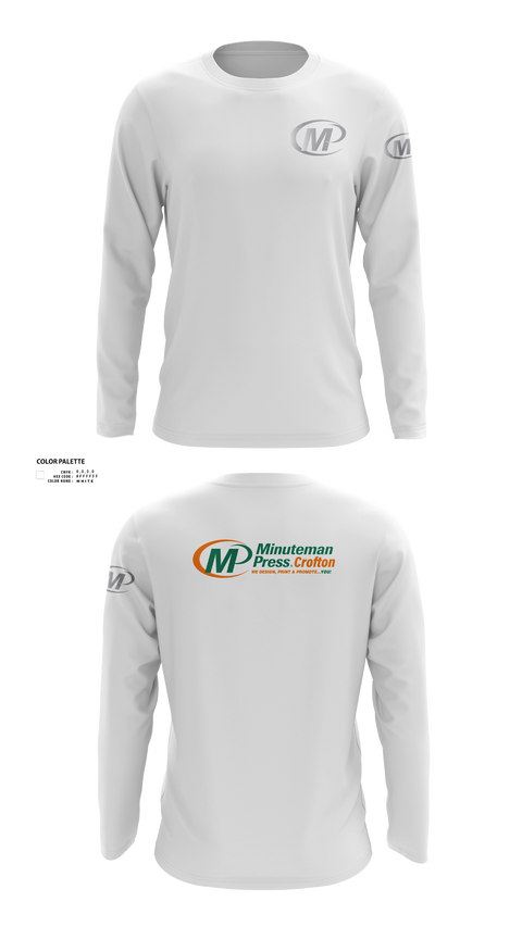 Long Sleeve Performance Shirt, LaTasha Ward - Minuteman Press Crofton , , Teamtime, Team time, sublimation, custom sports apparel, team uniforms, spirit wear, spiritwear, sports uniforms, custom shirts, team store, custom team store, fundraiser sports, apparel fundraiser