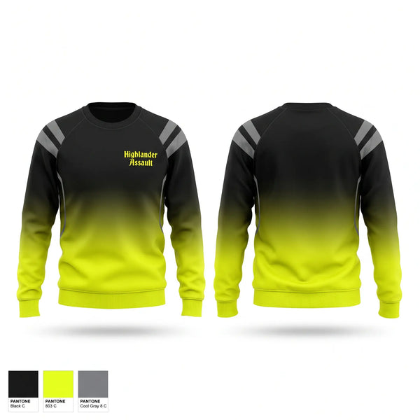 Crew Neck Sweatshirt, Highlander Assault, , Teamtime, Team time, sublimation, custom sports apparel, team uniforms, spirit wear, spiritwear, sports uniforms, custom shirts, team store, custom team store, fundraiser sports, apparel fundraiser