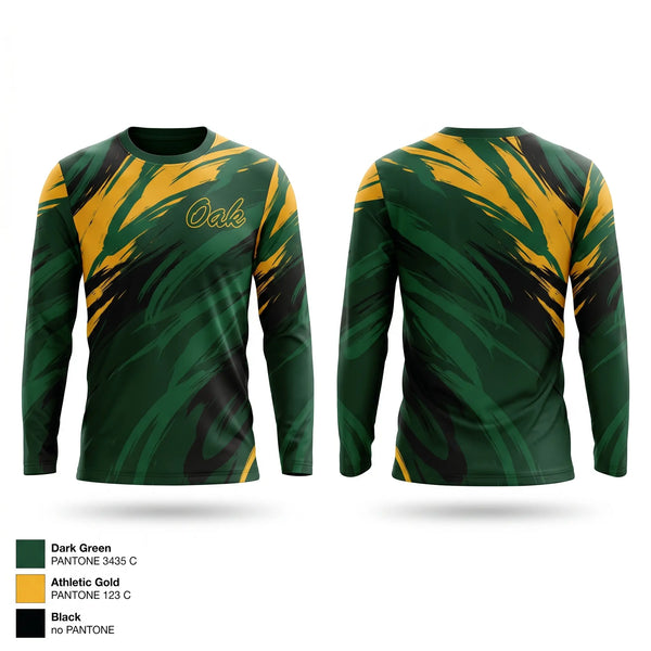 Long Sleeve Performance Shirt, White Oak Vikings, Track & Field, Teamtime, Team time, sublimation, custom sports apparel, team uniforms, spirit wear, spiritwear, sports uniforms, custom shirts, team store, custom team store, fundraiser sports, apparel fundraiser