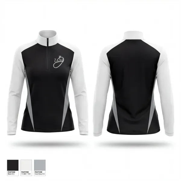 Quarter Zip Jacket, Zano Salons, , Teamtime, Team time, sublimation, custom sports apparel, team uniforms, spirit wear, spiritwear, sports uniforms, custom shirts, team store, custom team store, fundraiser sports, apparel fundraiser