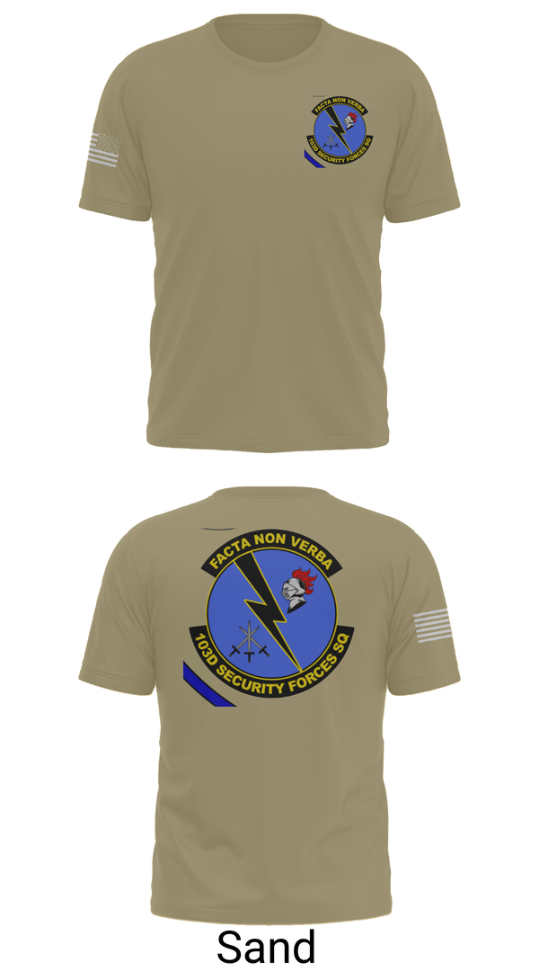 Short Sleeve Performance Shirt, 103d SECURITY FORCES SQUADRON, , Teamtime, Team time, sublimation, custom sports apparel, team uniforms, spirit wear, spiritwear, sports uniforms, custom shirts, team store, custom team store, fundraiser sports, apparel fundraiser