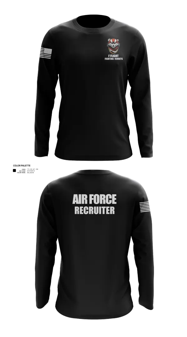 Long Sleeve Performance Shirt, 336 RCS F Flight, , Teamtime, Team time, sublimation, custom sports apparel, team uniforms, spirit wear, spiritwear, sports uniforms, custom shirts, team store, custom team store, fundraiser sports, apparel fundraiser