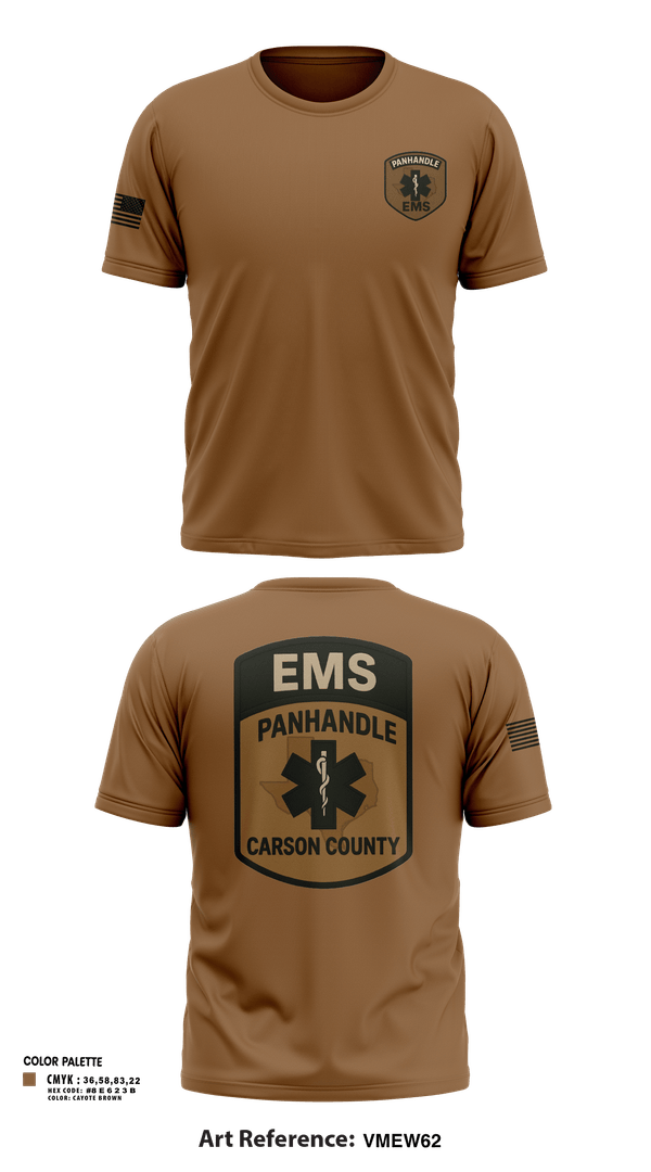 Old School Cotton Feel Shirt, Panhandle EMSPanhandle EMS, Fire Department, Teamtime, Team time, sublimation, custom sports apparel, team uniforms, spirit wear, spiritwear, sports uniforms, custom shirts, team store, custom team store, fundraiser sports, apparel fundraiser