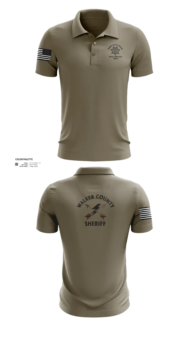 Short Sleeve Performance Polo, Walker County Sheriff SOG Team, , Teamtime, Team time, sublimation, custom sports apparel, team uniforms, spirit wear, spiritwear, sports uniforms, custom shirts, team store, custom team store, fundraiser sports, apparel fundraiser
