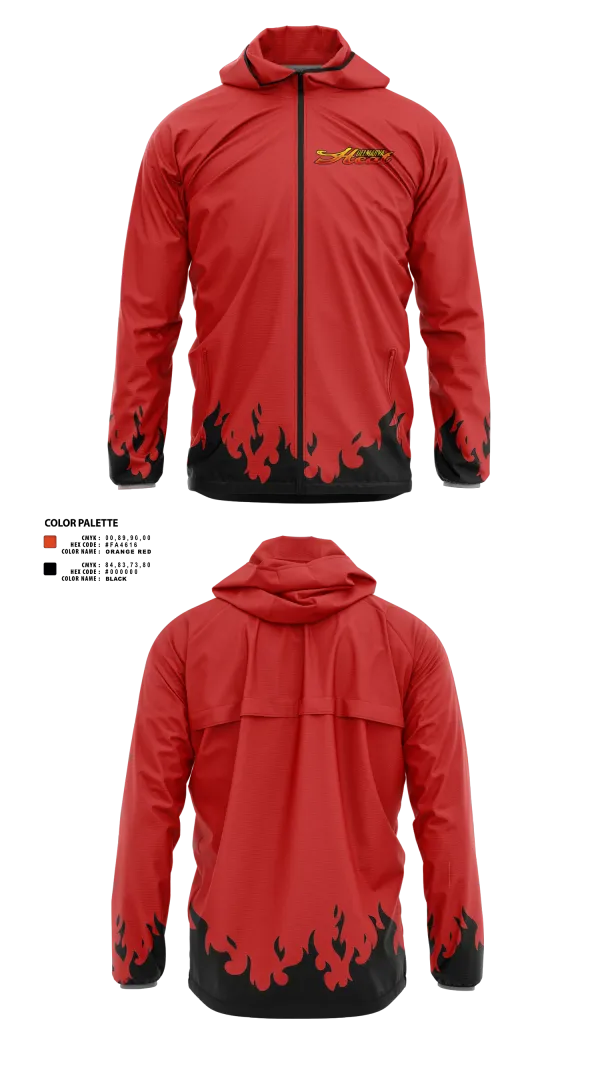 Windbreaker, Delmarva Heat, Softball, Teamtime, Team time, sublimation, custom sports apparel, team uniforms, spirit wear, spiritwear, sports uniforms, custom shirts, team store, custom team store, fundraiser sports, apparel fundraiser