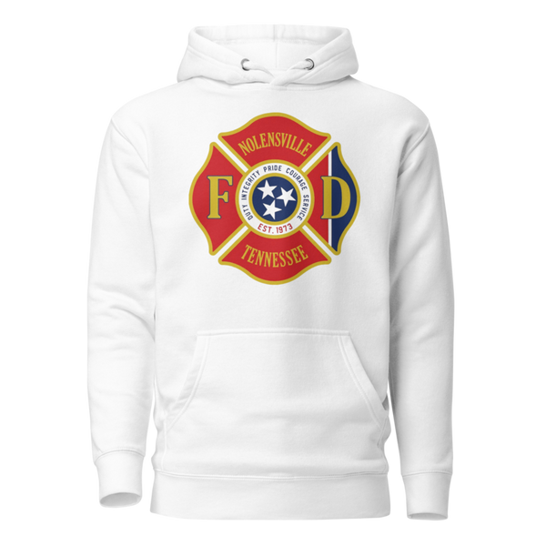 Unisex Hoodie - 1 - White