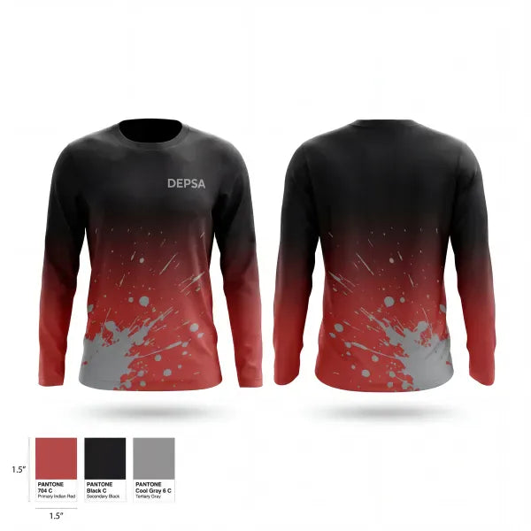 Long Sleeve Performance Shirt, DEPSA, Track & Field, Teamtime, Team time, sublimation, custom sports apparel, team uniforms, spirit wear, spiritwear, sports uniforms, custom shirts, team store, custom team store, fundraiser sports, apparel fundraiser