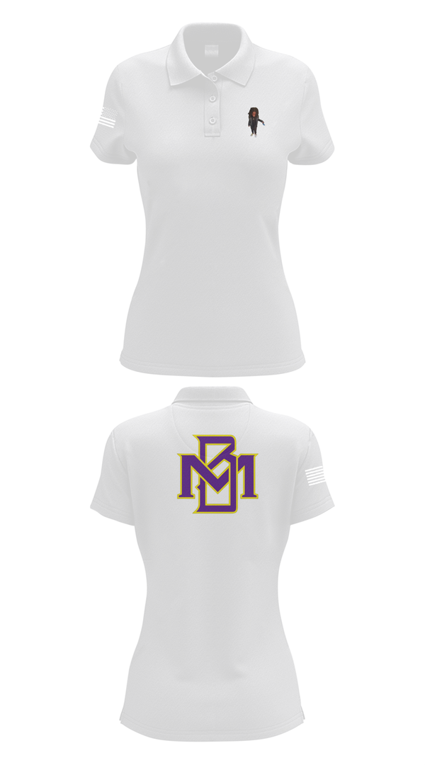 Womens Short Sleeve Performance Polo, Mo Better Jaguars, Track & Field, Teamtime, Team time, sublimation, custom sports apparel, team uniforms, spirit wear, spiritwear, sports uniforms, custom shirts, team store, custom team store, fundraiser sports, apparel fundraiser