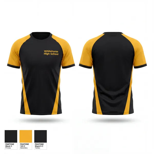 Short Sleeve Performance Shirt, Whitehorse High school, Track & Field, Teamtime, Team time, sublimation, custom sports apparel, team uniforms, spirit wear, spiritwear, sports uniforms, custom shirts, team store, custom team store, fundraiser sports, apparel fundraiser