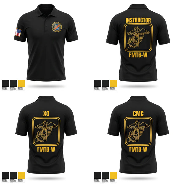 Short Sleeve Performance Polo, Field Medical Training Battalion-West, Marines, Teamtime, Team time, sublimation, custom sports apparel, team uniforms, spirit wear, spiritwear, sports uniforms, custom shirts, team store, custom team store, fundraiser sports, apparel fundraiser