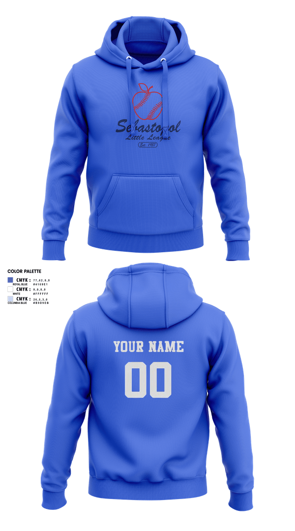 Sebastopol Little League 29313741 Hoodie - 4