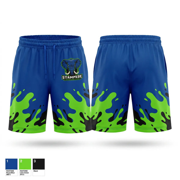 Athletic Shorts With Pockets, Stampede, Wrestling, Teamtime, Team time, sublimation, custom sports apparel, team uniforms, spirit wear, spiritwear, sports uniforms, custom shirts, team store, custom team store, fundraiser sports, apparel fundraiser