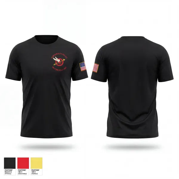 Short Sleeve Performance Shirt, Portsmouth PD, Police, Teamtime, Team time, sublimation, custom sports apparel, team uniforms, spirit wear, spiritwear, sports uniforms, custom shirts, team store, custom team store, fundraiser sports, apparel fundraiser