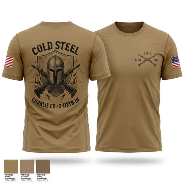 Short Sleeve Performance Shirt, Charlie Company 2/113th INF, Army, Teamtime, Team time, sublimation, custom sports apparel, team uniforms, spirit wear, spiritwear, sports uniforms, custom shirts, team store, custom team store, fundraiser sports, apparel fundraiser