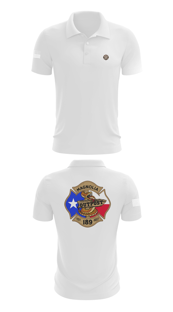 Short Sleeve Performance Polo, Magnolia 189, Fire Department, Teamtime, Team time, sublimation, custom sports apparel, team uniforms, spirit wear, spiritwear, sports uniforms, custom shirts, team store, custom team store, fundraiser sports, apparel fundraiser