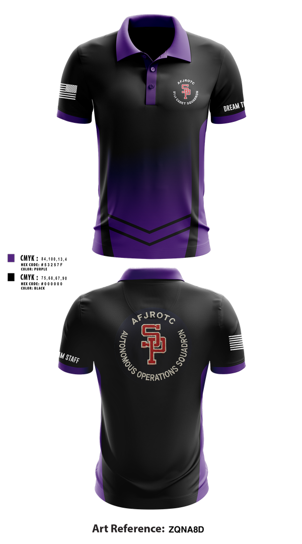 Short Sleeve Performance Polo, AFJROTC MS-081 DRONE TEAM, , Teamtime, Team time, sublimation, custom sports apparel, team uniforms, spirit wear, spiritwear, sports uniforms, custom shirts, team store, custom team store, fundraiser sports, apparel fundraiser